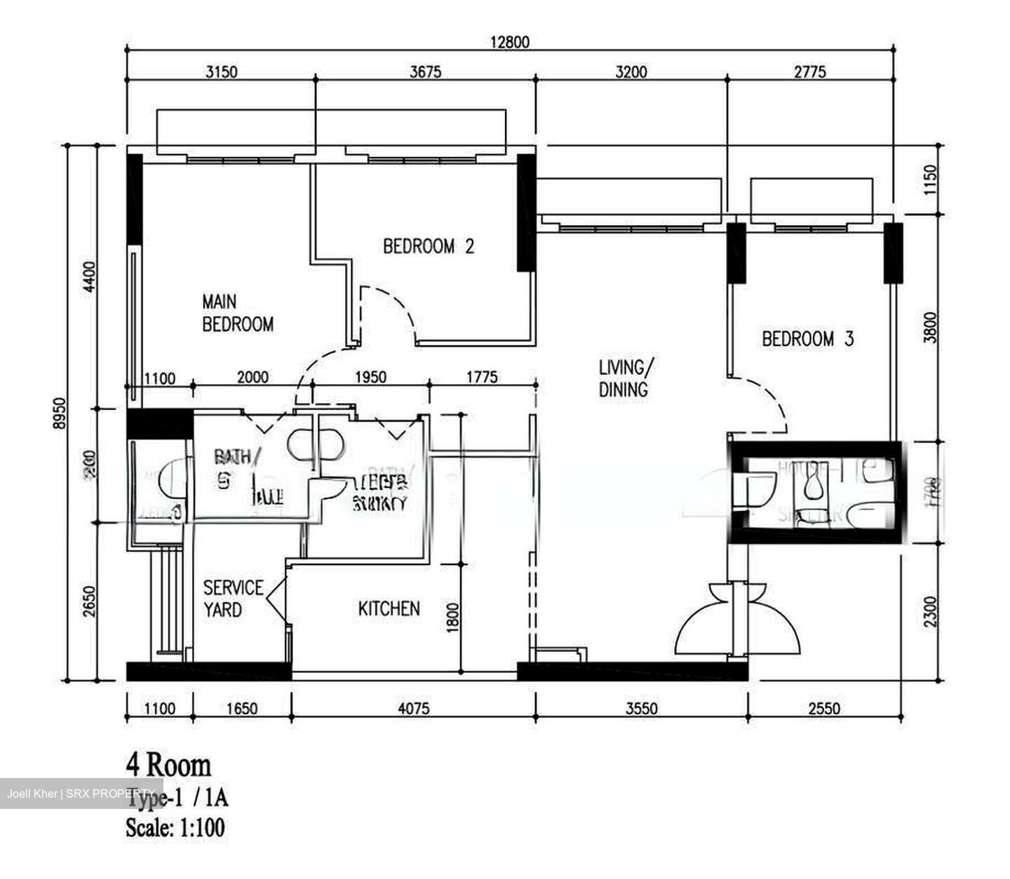 Blk 415A Waterfront I @ Northshore (Punggol), HDB 4 Rooms #614573191